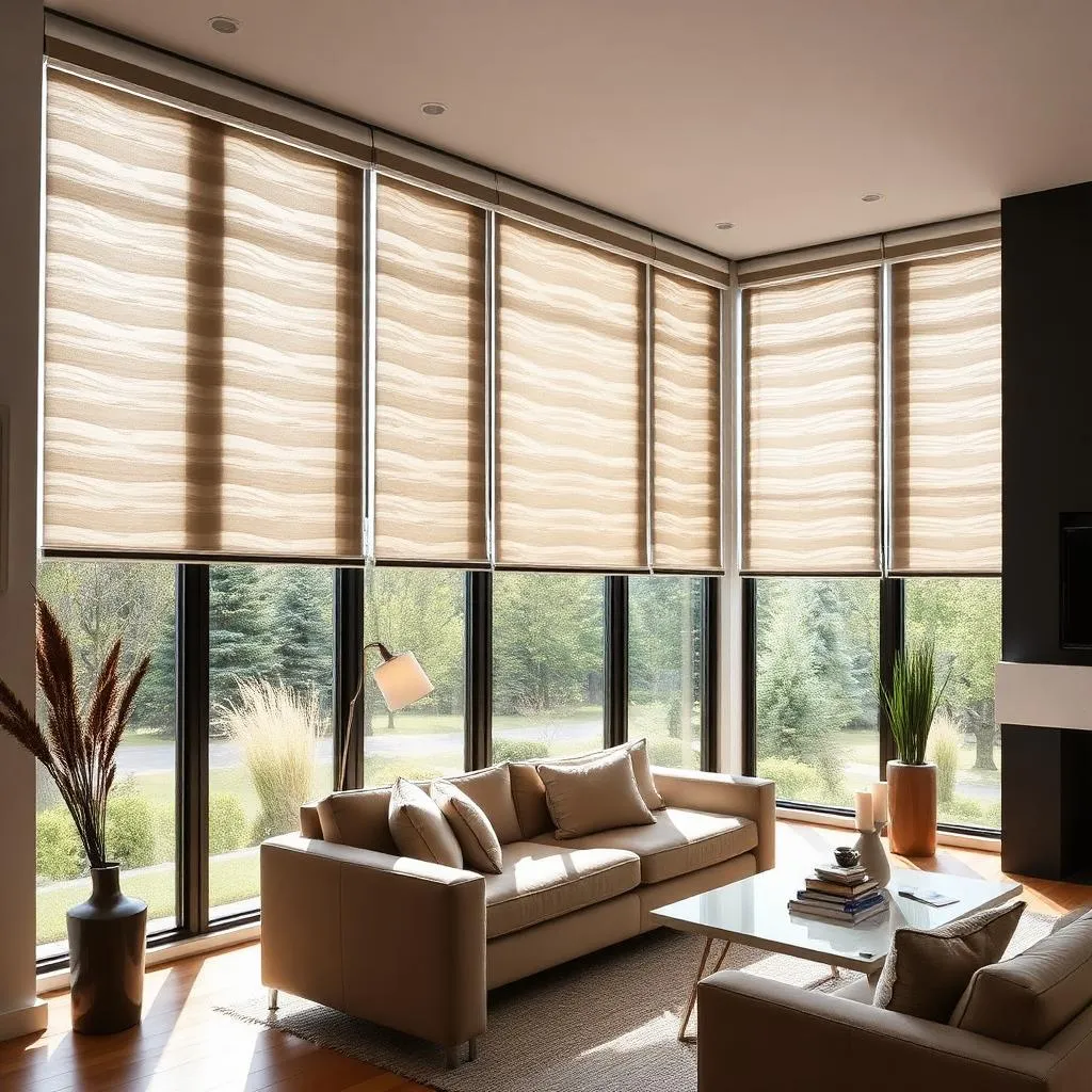 Beautiful Calgary home with Voss Blinds